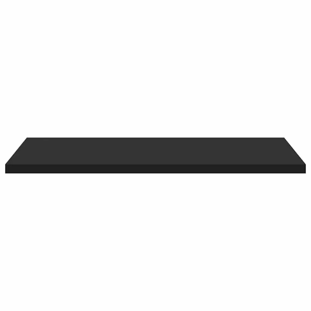 Engineered Wood Bookshelf Boards Black 40x50x1.5 cm Floating Shelves