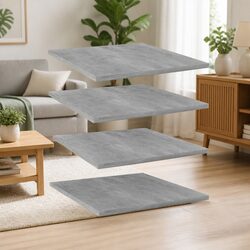Floating Shelf Boards - Quality Grey Shelves for Storage