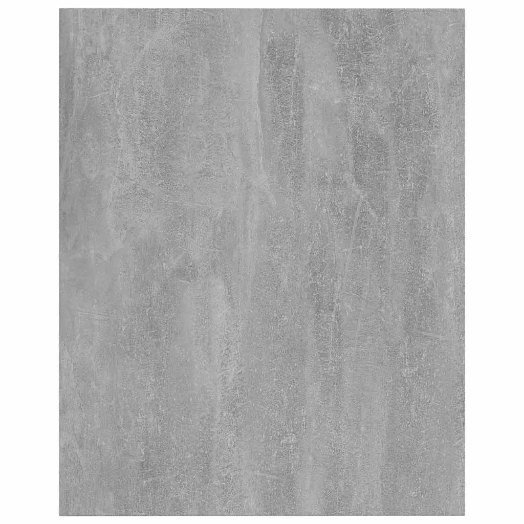 Floating Shelf Boards Grey 40 x 50 cm Engineered Wood Wall Mount Storage Shelving 4 Piece
