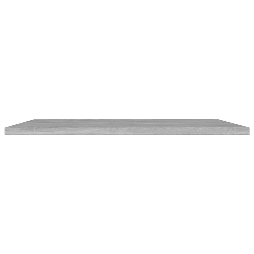 Floating Shelf Boards Grey 40 x 50 cm Engineered Wood Wall Mount Storage Shelving 4 Piece