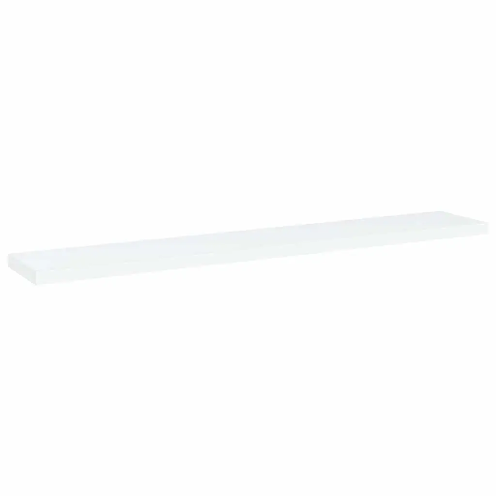 Bookshelf Boards White 60x10x1.5 cm Storage Shelves Engineered Wood Panels 4 Piece