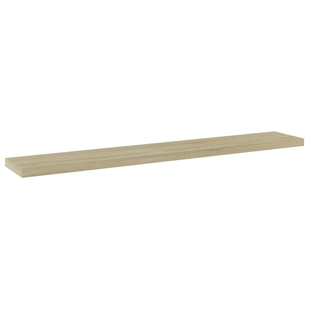 Bookshelf Boards Brown 60x10x1.5 cm Storage Shelving Panels 4 Piece