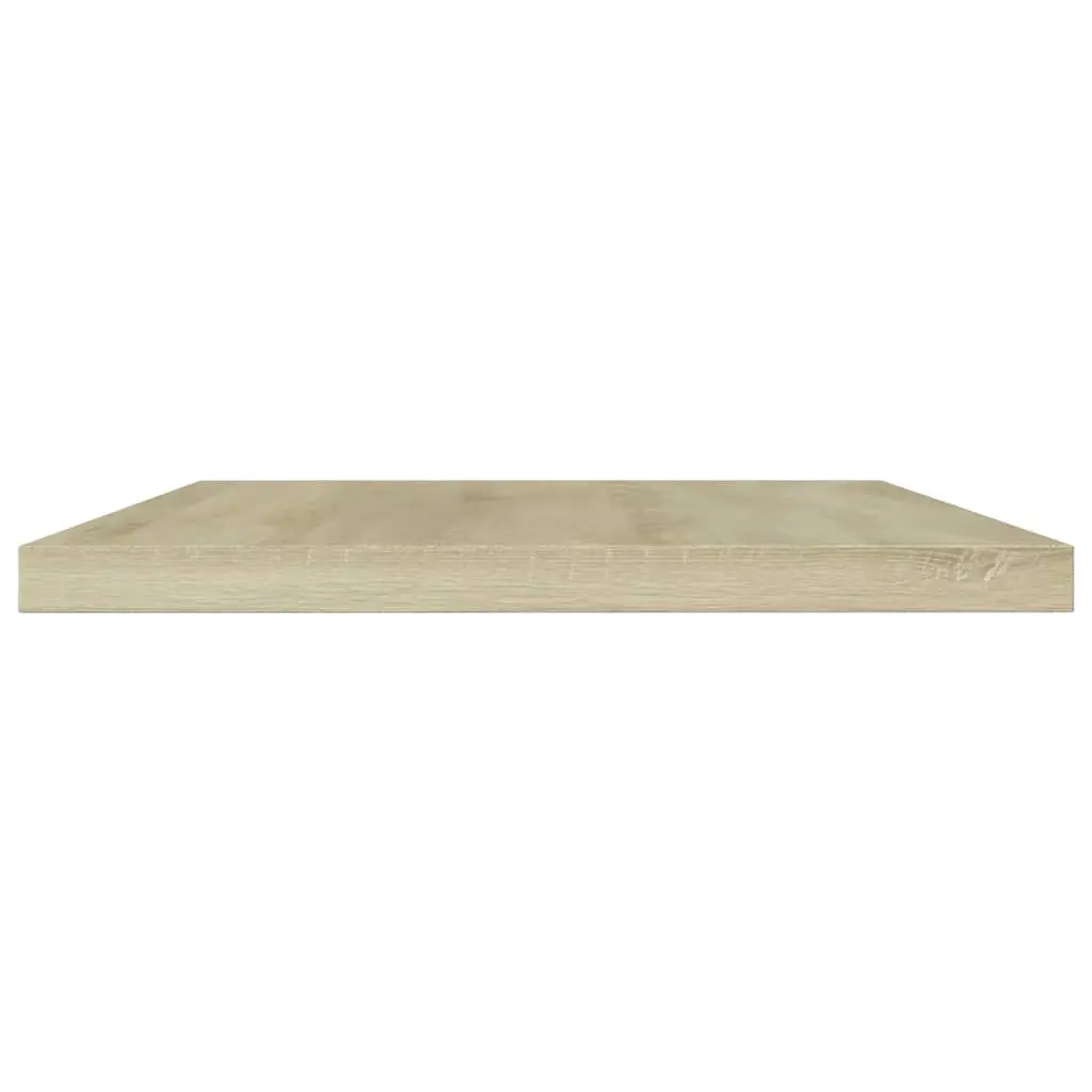 Bookshelf Boards Brown 60x10x1.5 cm Storage Shelving Panels 4 Piece