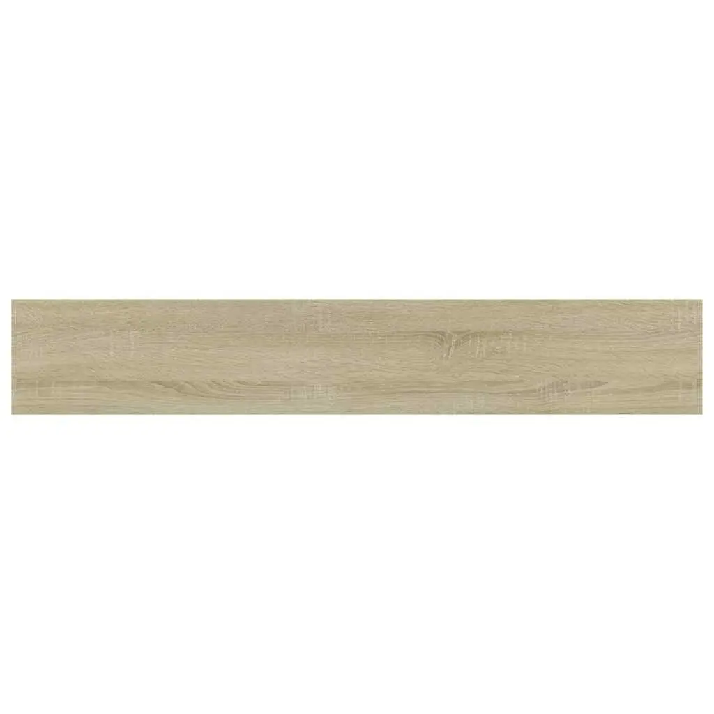 Bookshelf Boards Brown 60x10x1.5 cm Storage Shelving Panels 4 Piece