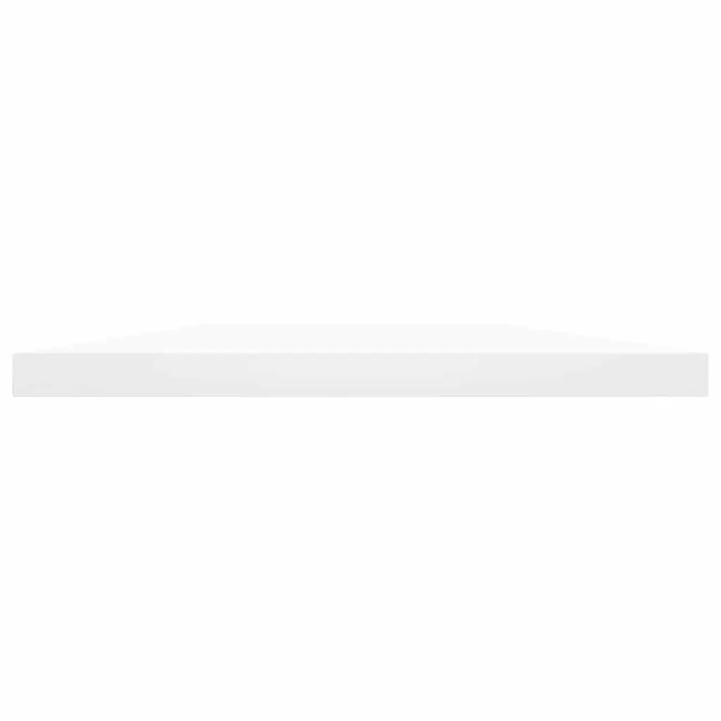 Bookshelf Boards Engineered Wood White 60x20x1.5 cm Set of 4 Storage Shelves