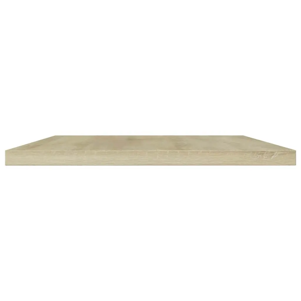 Bookshelf Boards Brown Sonoma Oak 60x20x1.5 cm 4 Piece Storage Shelving Panels Wood