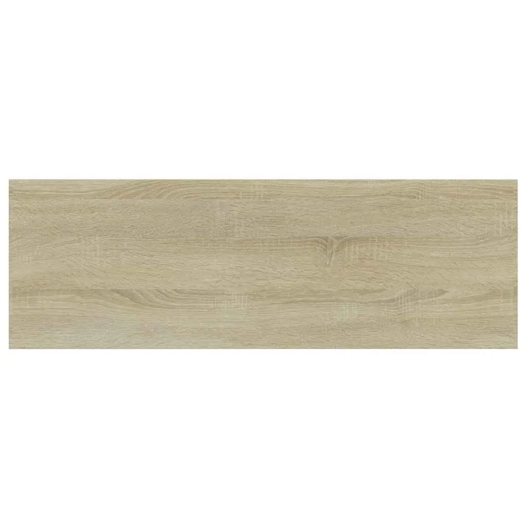 Bookshelf Boards Brown Sonoma Oak 60x20x1.5 cm 4 Piece Storage Shelving Panels Wood
