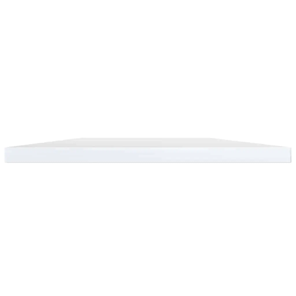Engineered Wood Bookshelf Boards White 60x20x1.5cm Storage Shelves Set of 4