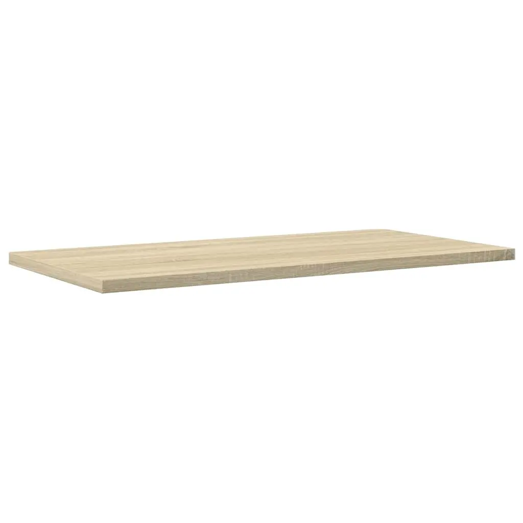 Engineered Wood Storage Shelves 4 Piece Sonoma Oak 60x30x1.5 cm Bookshelf Boards