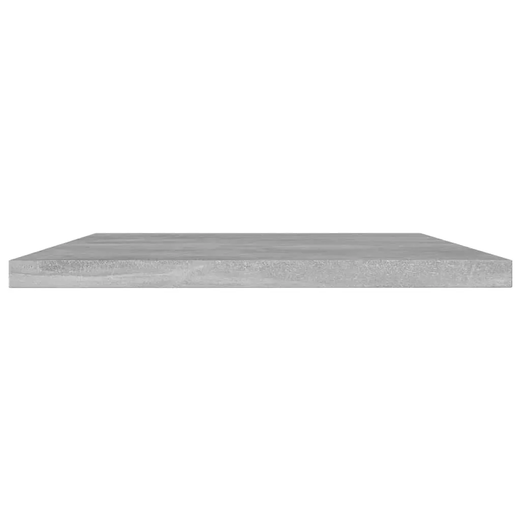 Bookshelf Boards Concrete Grey 60x30x1.5 cm Engineered Wood Storage Shelving 4 Piece
