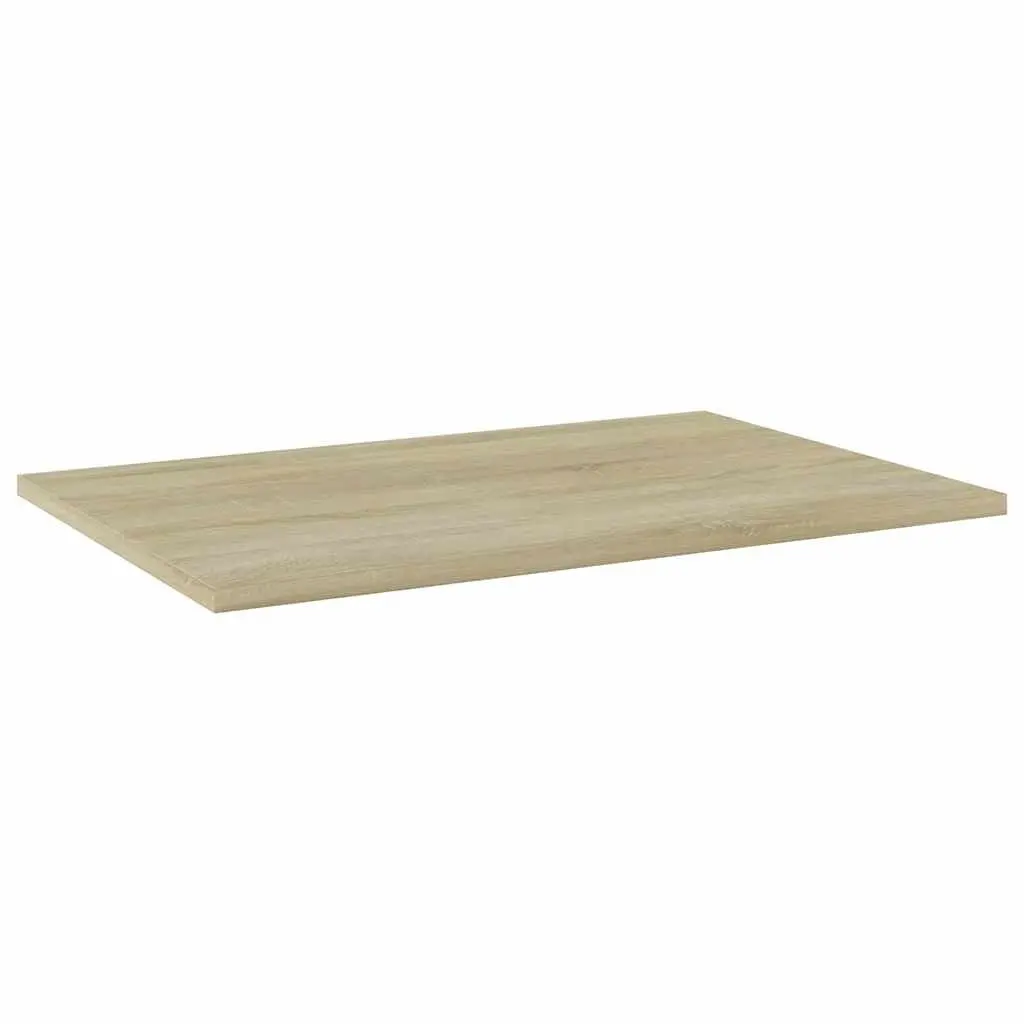 Floating Shelf Boards 4 Pack Sonoma Oak Wall Storage Shelving Solution