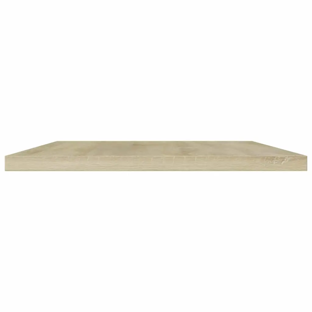 Floating Shelf Boards 4 Pack Sonoma Oak Wall Storage Shelving Solution