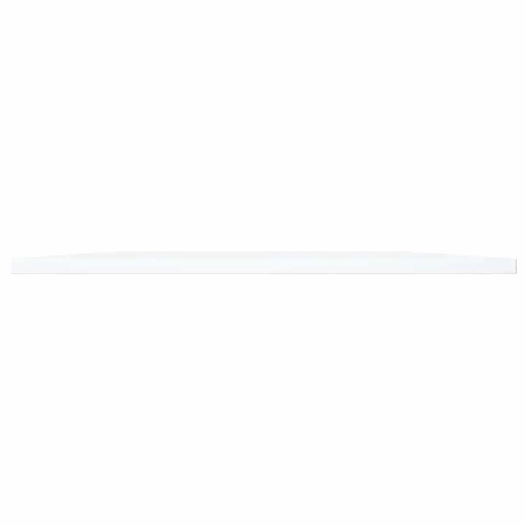 Bookshelf Boards White 80 x 20 x 1.5 cm Engineered Wood Floating Wall Mount Shelving 4 Pieces