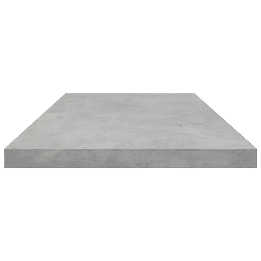 4-Piece Grey Bookshelf Board Set