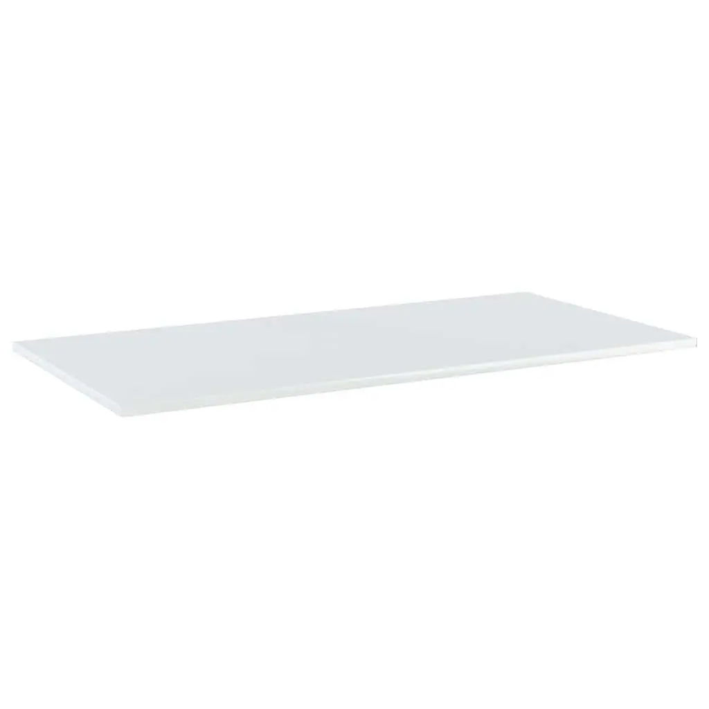 Floating Shelf Boards White 80 x 30 cm Engineered Wood Wall Mounted Storage Display 4 Piece
