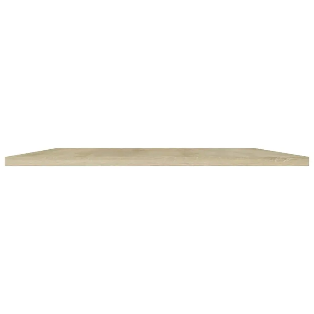Floating Shelf Boards Brown 80 x 50 cm Wall Mounted Organiser 4 Piece