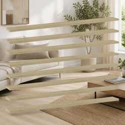 Bookshelf Boards 8 Pieces Brown Engineered Wood Floating Shelves Storage