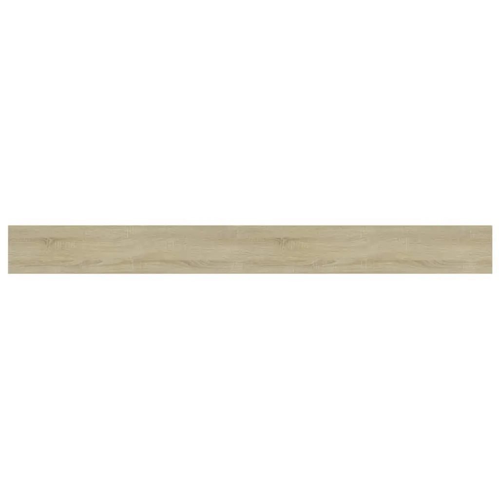 Bookshelf Boards Brown 100 x 10 x 1.5 cm 8 Piece Engineered Wood Floating Shelves Storage
