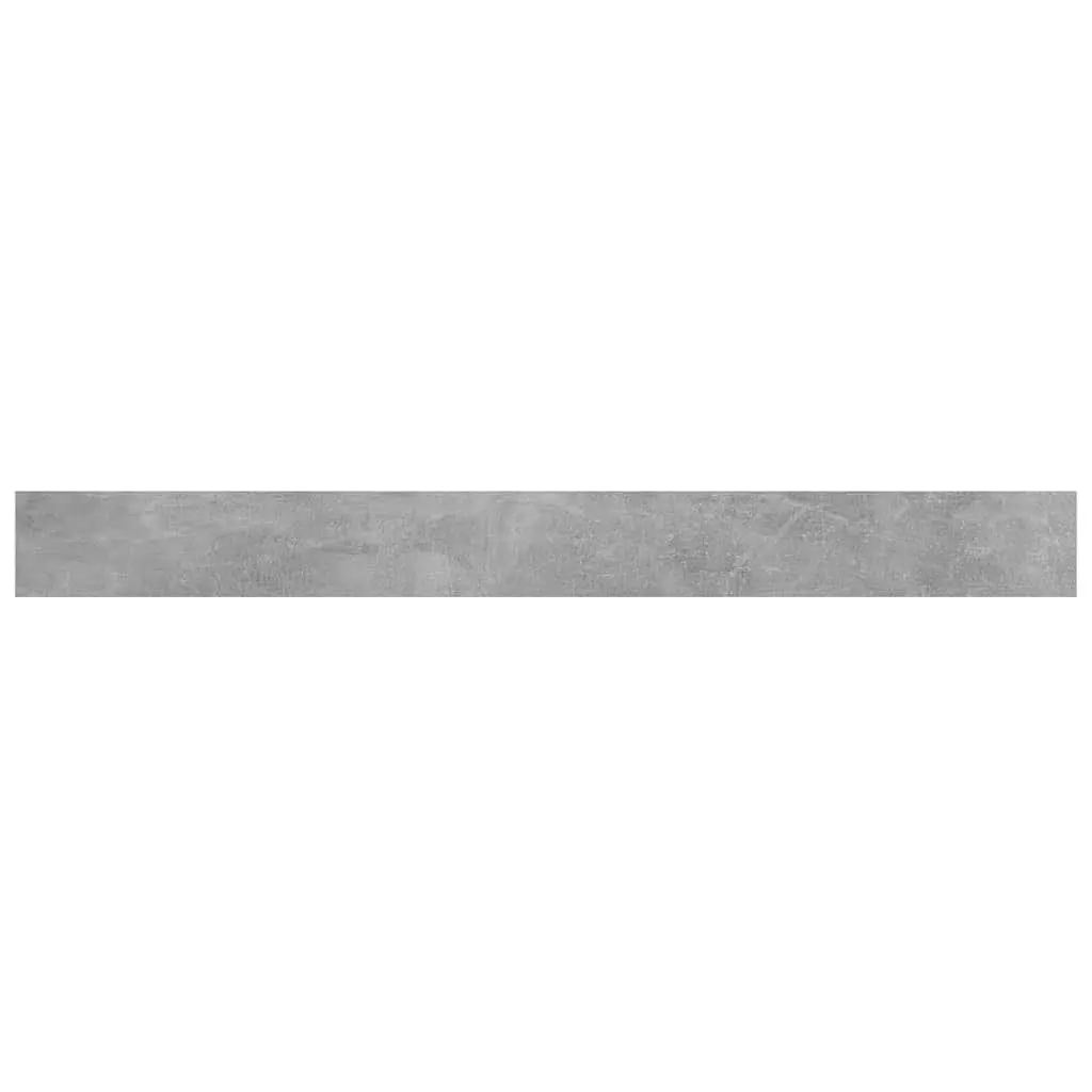 Floating Shelf Boards Grey Engineered Wood Wall Mount 4 Piece