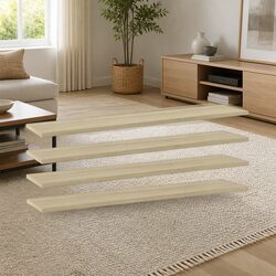 Sturdy Floating Shelf Boards Set of 4 for Your Space