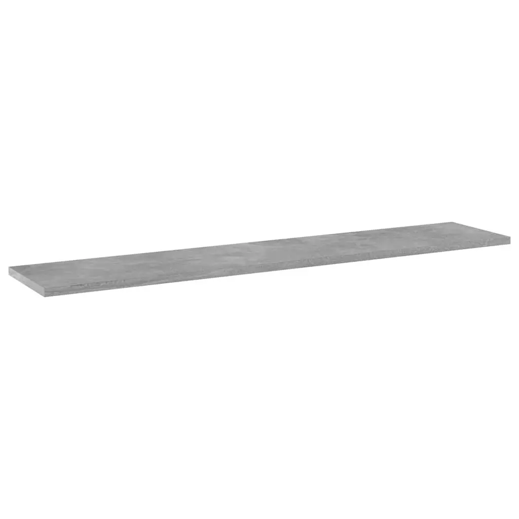 Floating Shelf Boards Grey 8 Piece Wall Mount Storage Shelving Unit Engineered Wood