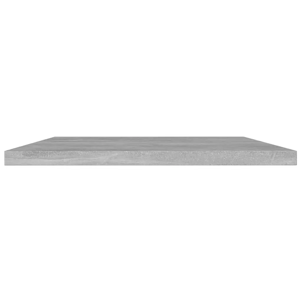 Floating Shelf Boards Grey 8 Piece Wall Mount Storage Shelving Unit Engineered Wood