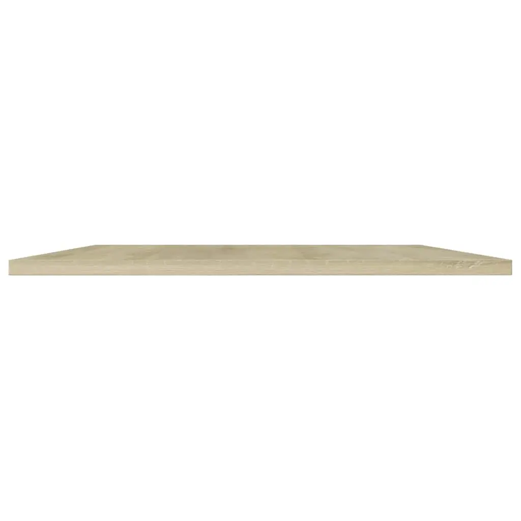 Floating Shelves Boards Brown 100 x 40 cm Wall Mounted Storage Engineered Wood