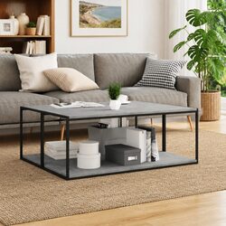 Concise and Stylish Grey Floating Shelf Boards