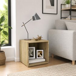 Compact and Modern Sonoma Oak TV Stand