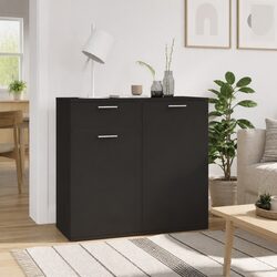 Black Sideboard with Storage: Sleek and Efficient