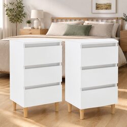 Compact and Stylish Bedside Table Set