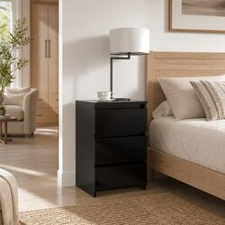 Black Bedside Table: Sturdy, Stylish and Functional