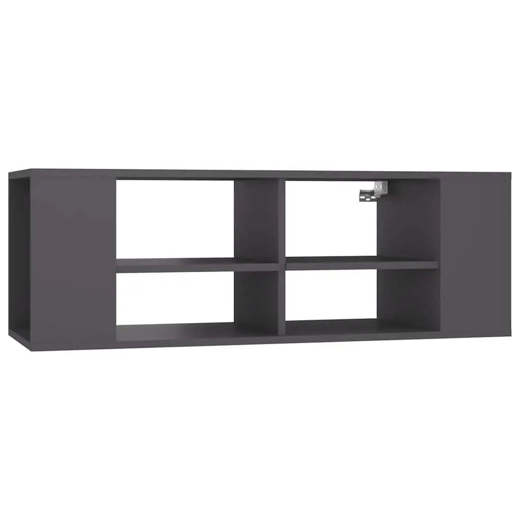 Wall-Mounted TV Cabinet with Storage