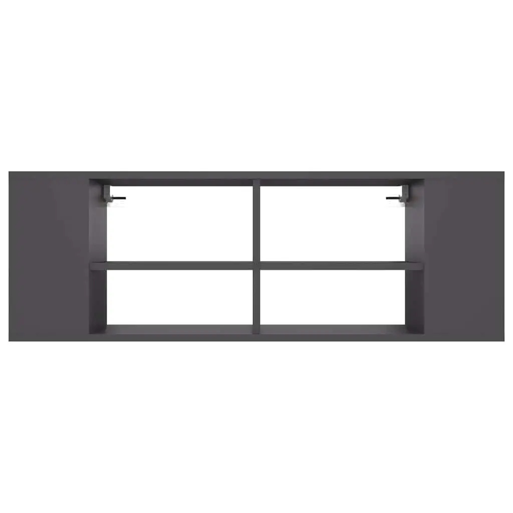 Wall-Mounted TV Cabinet with Storage