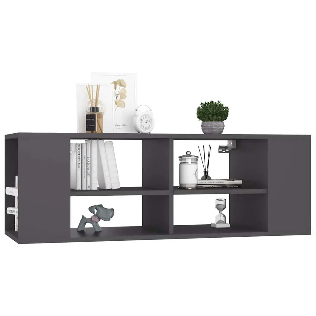 Wall-Mounted TV Cabinet with Storage