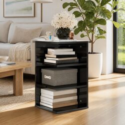 Concise Grey Side Cabinet with Ample Storage