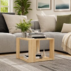 Coffee Table with Storage Shelf for Easy Living