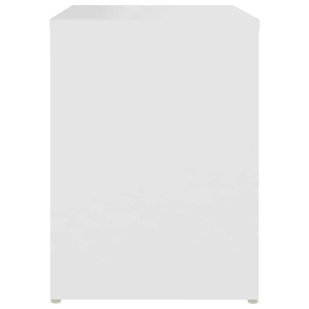 Bedside Table White 40x30x40 cm Engineered Wood 2 Pack