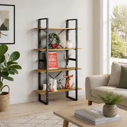 Your New 4-Tier Book Cabinet Awaits You