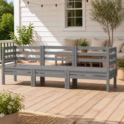 3 Piece Lounge Set - Outdoor Comfort & Style