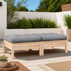 2-Seater Modular Garden Sofa: Compact and Versatile