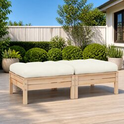 Compact 2-Seater Garden Sofa for Relaxing Outdoors