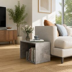 Grey Accent Side Table