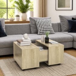 Sonoma Oak Coffee Table with Mobility