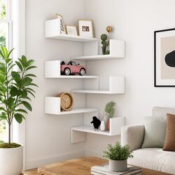 Corner Shelves: Compact and Functional Design
