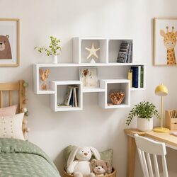 Car-Shaped Wall Shelf for Storage