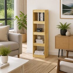 Elegant Wooden Book Cabinet with Ample Storage Space
