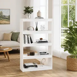 White Wooden Book Cabinet: Stylish Storage Solution