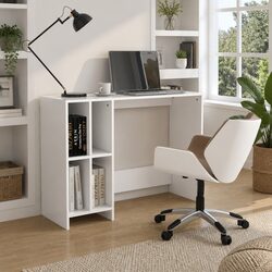 White Notebook Desk