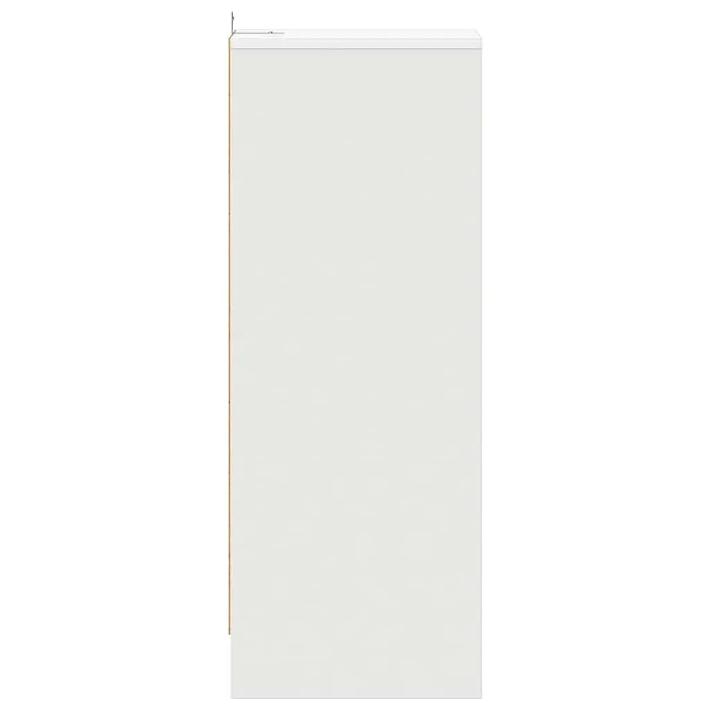 Shoe Cabinet White 6 Compartments Organiser for Bedroom Hallway